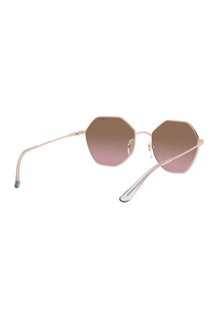 Vogue Pink Gradient Brown Sunglasses