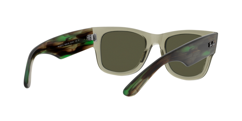 Ray-Ban Mega Wayfarer Silver Sunglasses