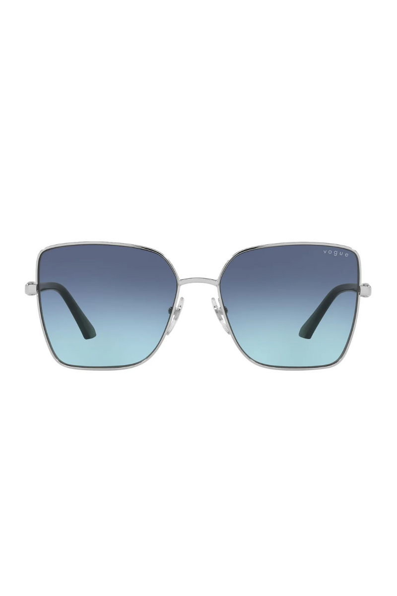 Vogue Azure Gradient Dark Blue Sunglasses