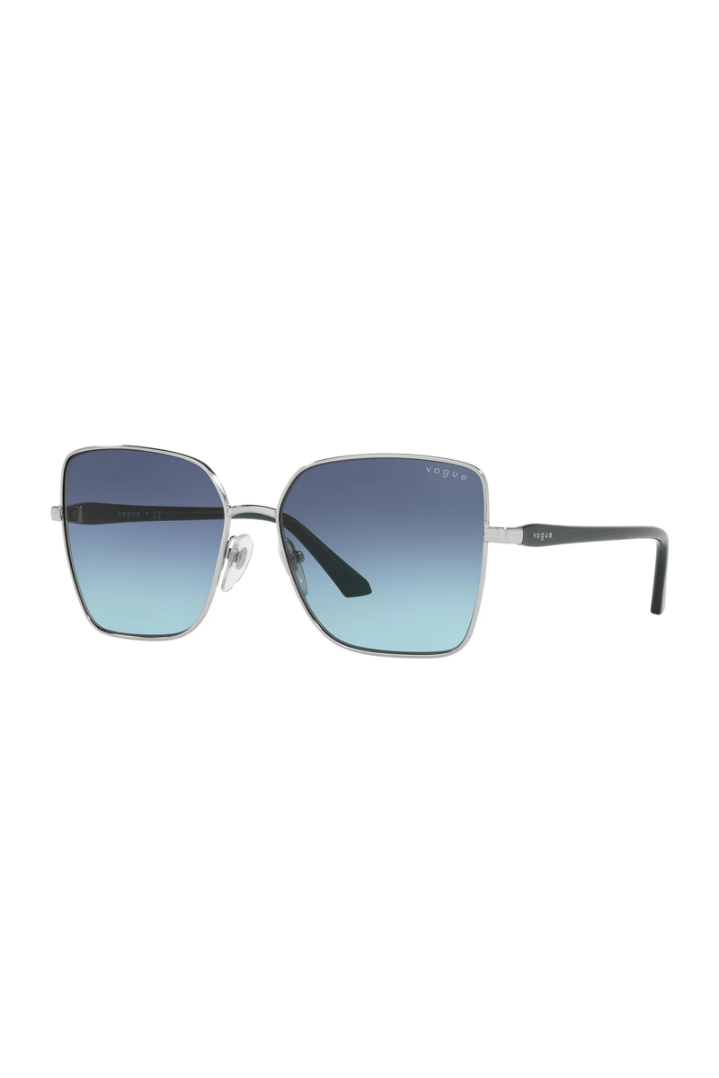Vogue Azure Gradient Dark Blue Sunglasses