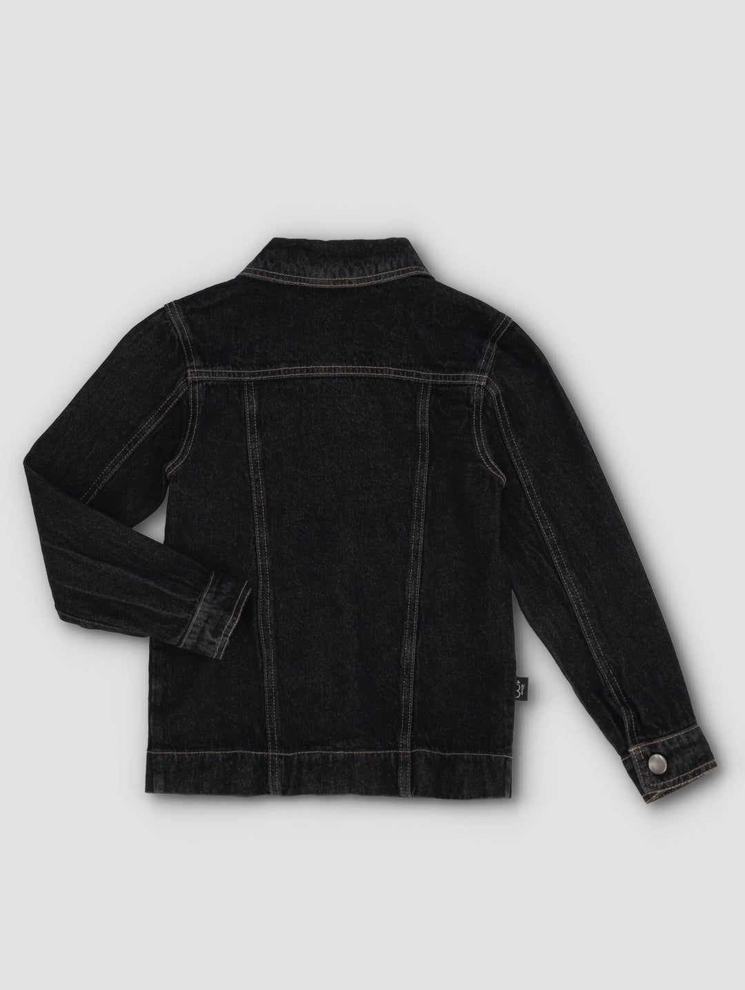 Pre-Boys Mickey Denim Jacket - Black