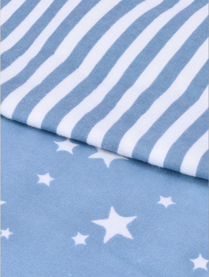 Baby 2 Pack Star Receivers - Blue