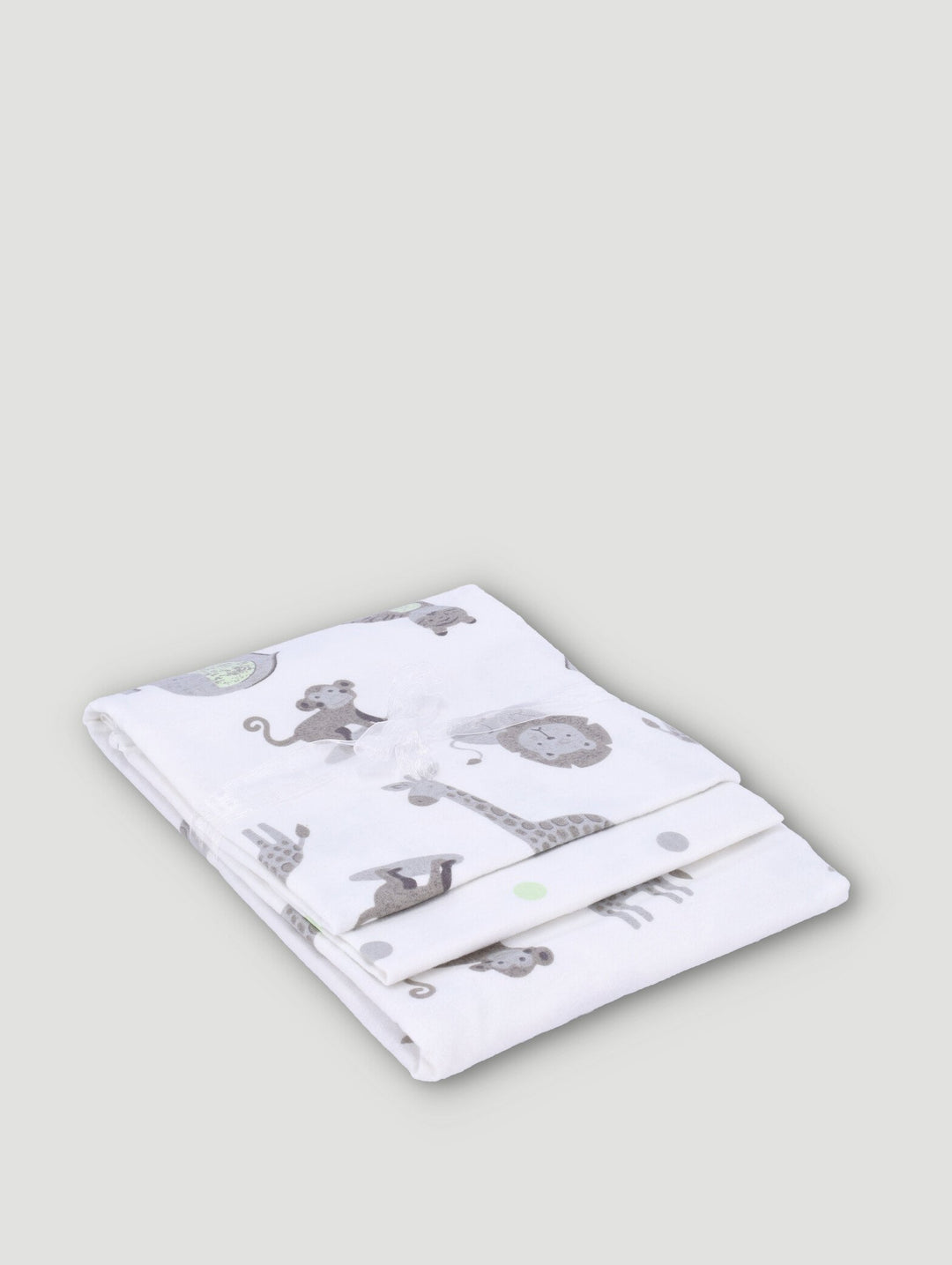 Baby Girls 2 Pack Animal Receivers - Grey