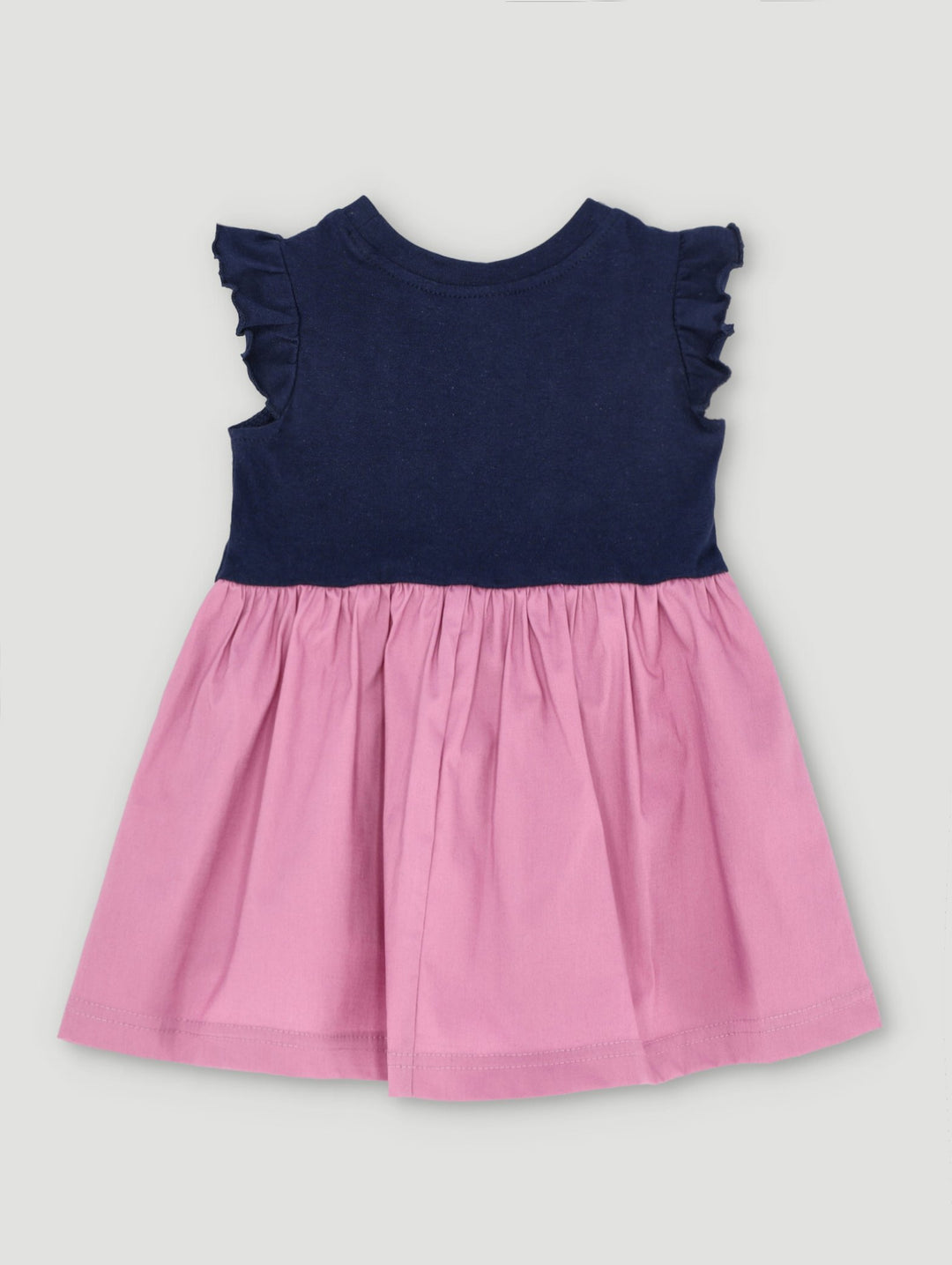 Baby Girls Daddy's Girl Combo Dress - Pink