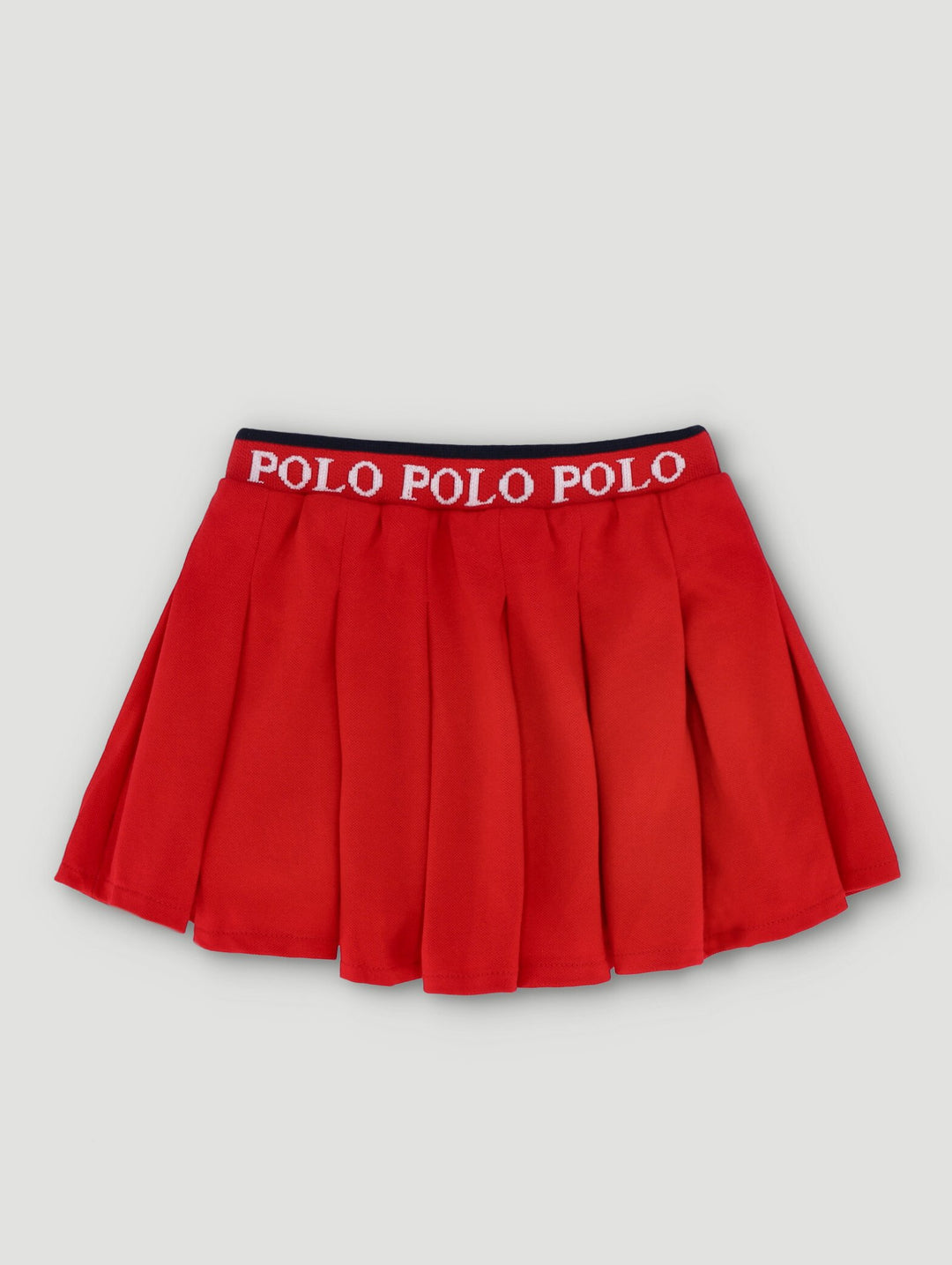 Pre-Girls Tennis Skort - Red