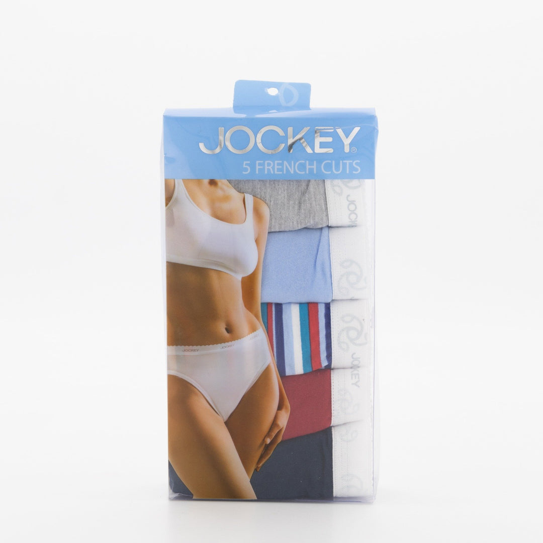 Ladies 5pc Seamless French Cut Panties Set