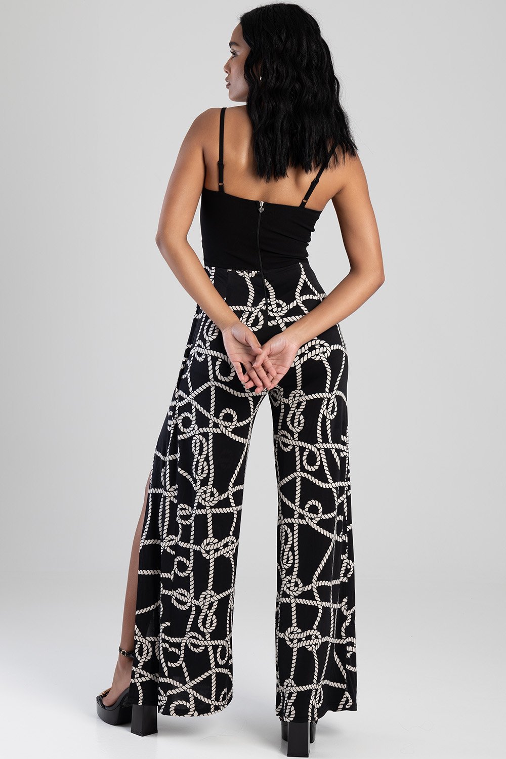 Vibe Alone Jumpsuit - Black