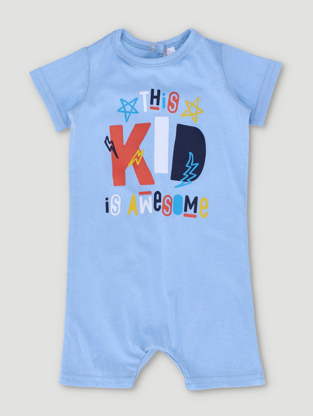 Baby Boys Romper - Light Blue