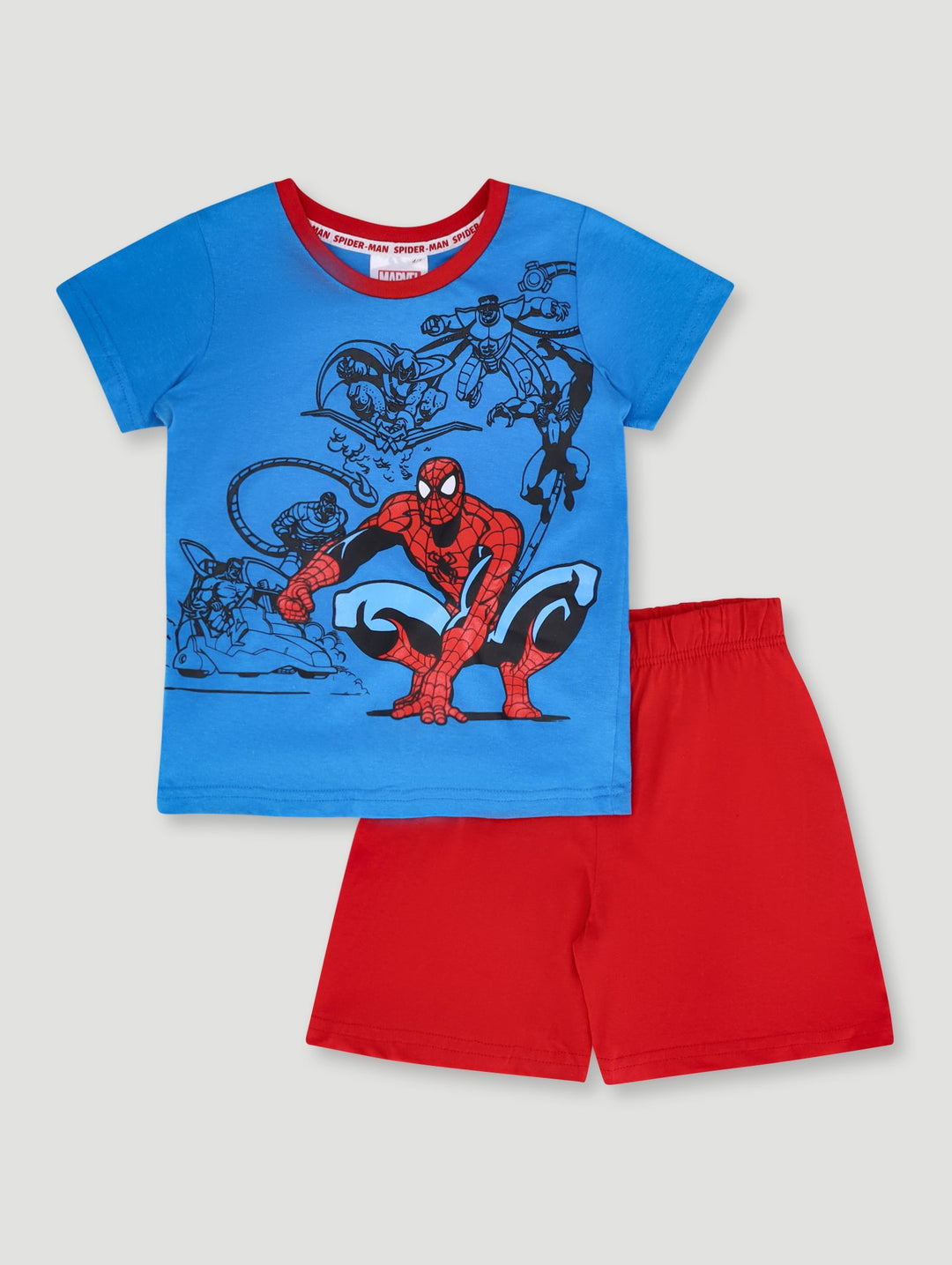 Boys Spiderman Sleep Set - Blue