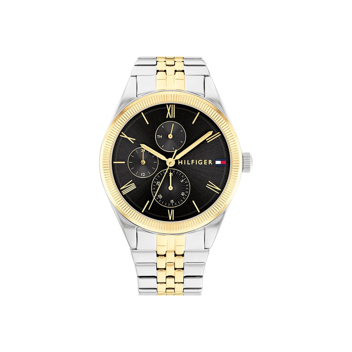 Monica 38Mm Watch With Two Tone Watch Case And Black Dial
