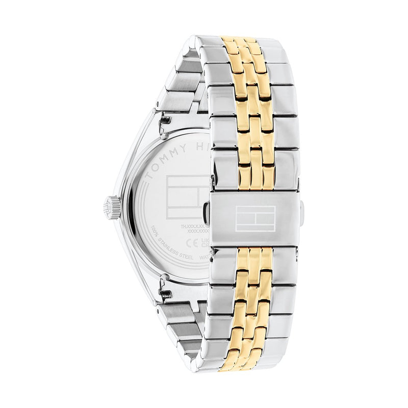 Monica 38Mm Watch With Two Tone Watch Case And Black Dial