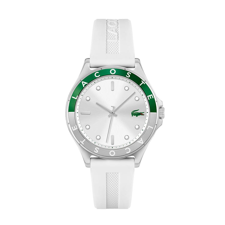 Swing 38Mm Watch With White Silicone Strap