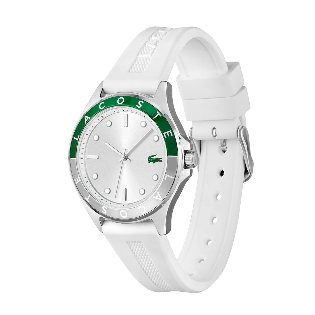 Swing 38Mm Watch With White Silicone Strap