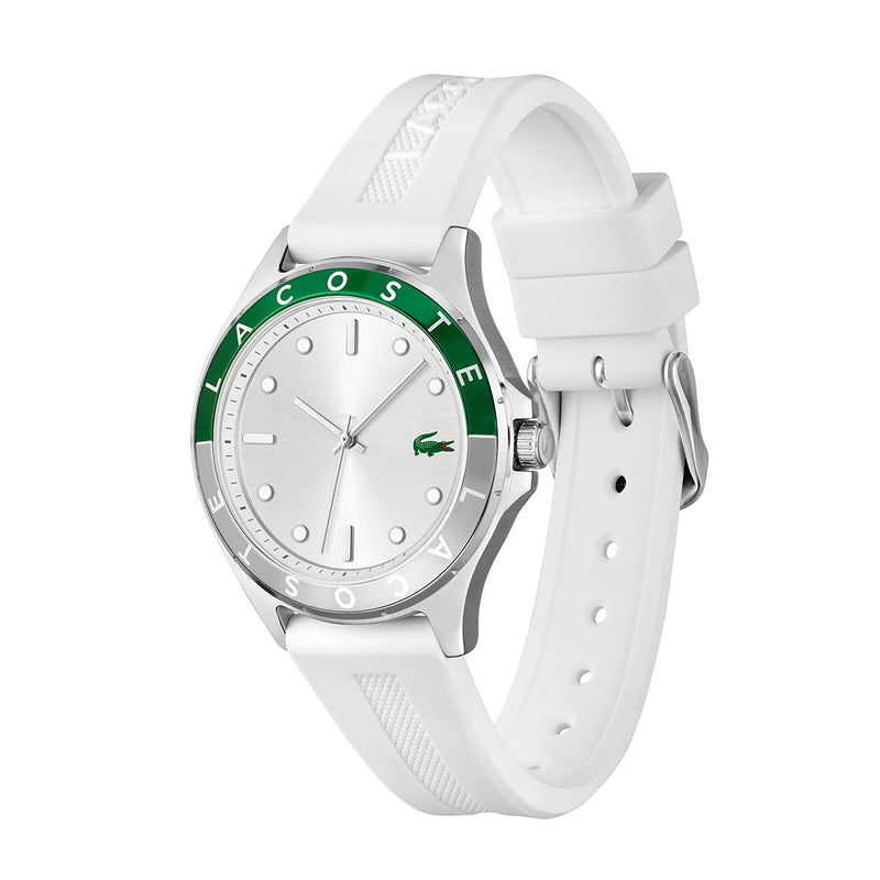 Swing 38Mm Watch With White Silicone Strap
