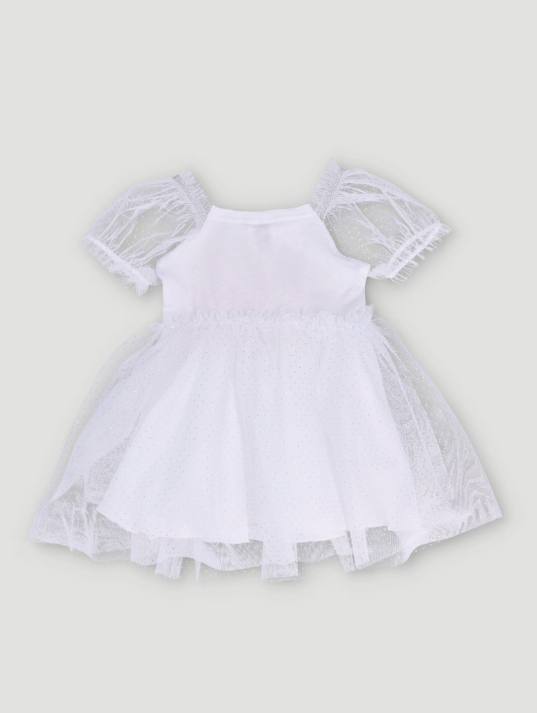 Baby Girls Princesses Tuille Dress - White