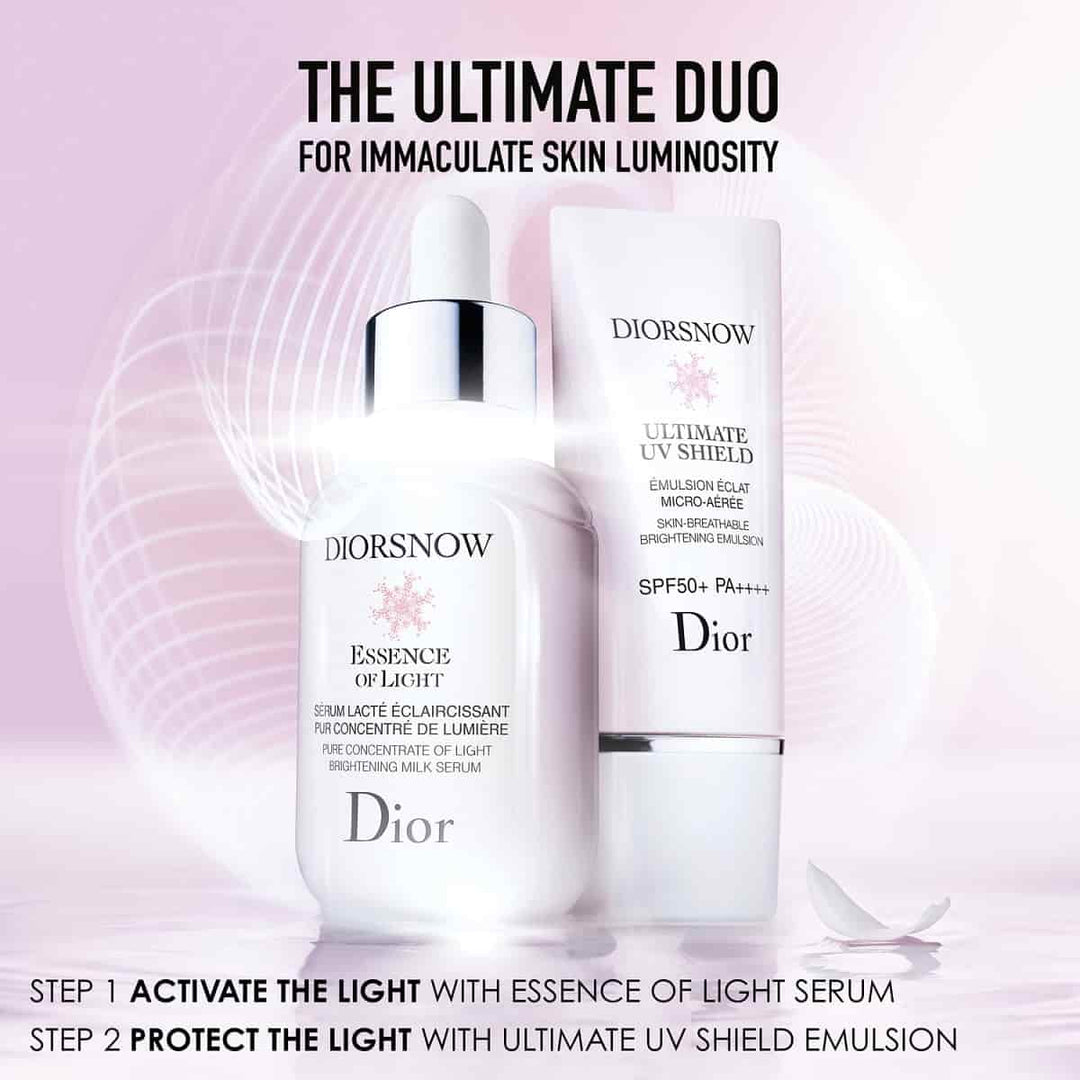 Diorsnow Ultimate UV Shield: Skin-Breathable Brightening Emulsion SPF 50+ 30ml