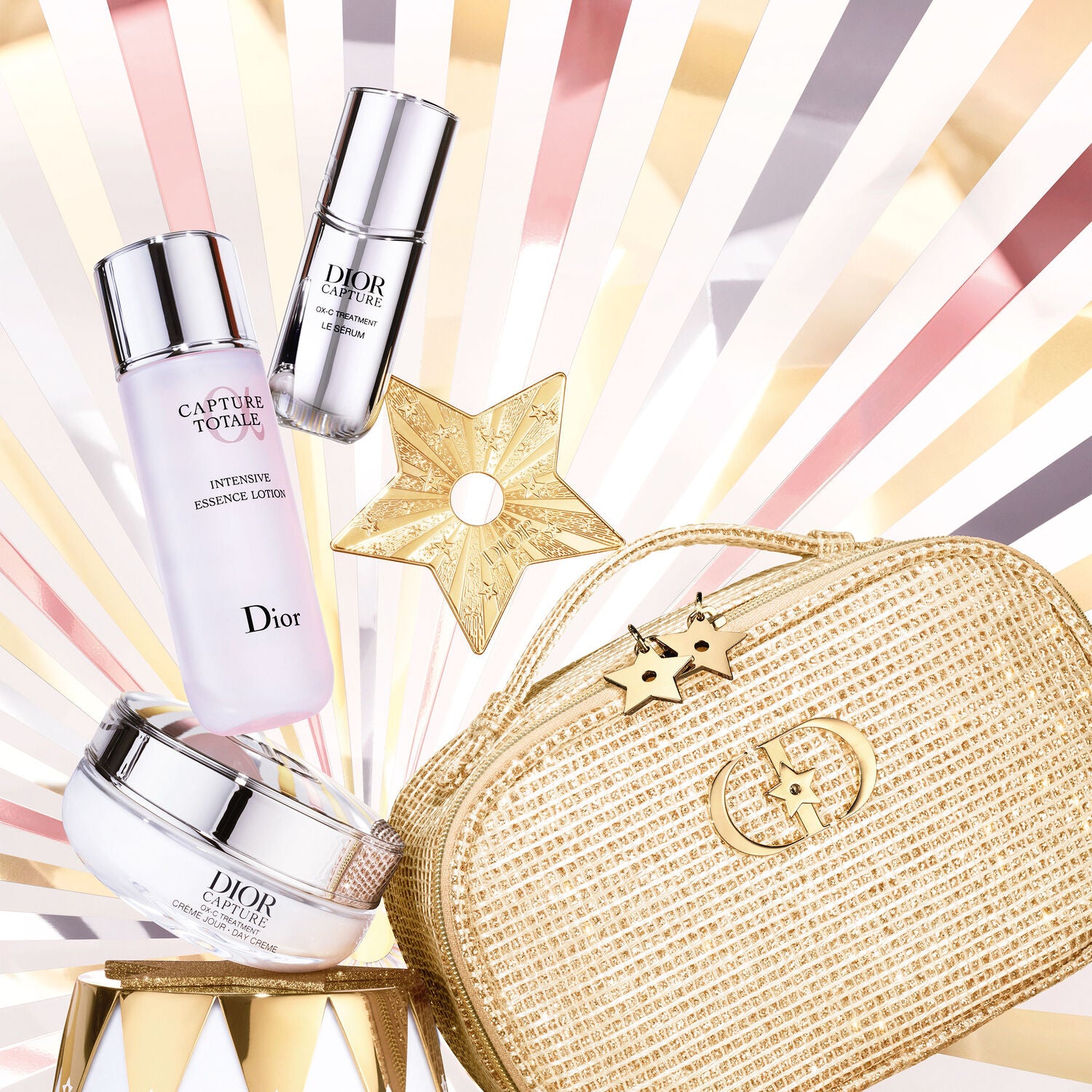 Ladies Dior Capture Anti-Ageing Cream Christmas Set - Limited