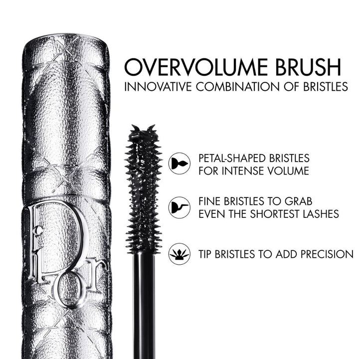 Diorshow Overvolume Extreme Volume Mascara – 24-Hour Wear – Lash-by-Lash Definition