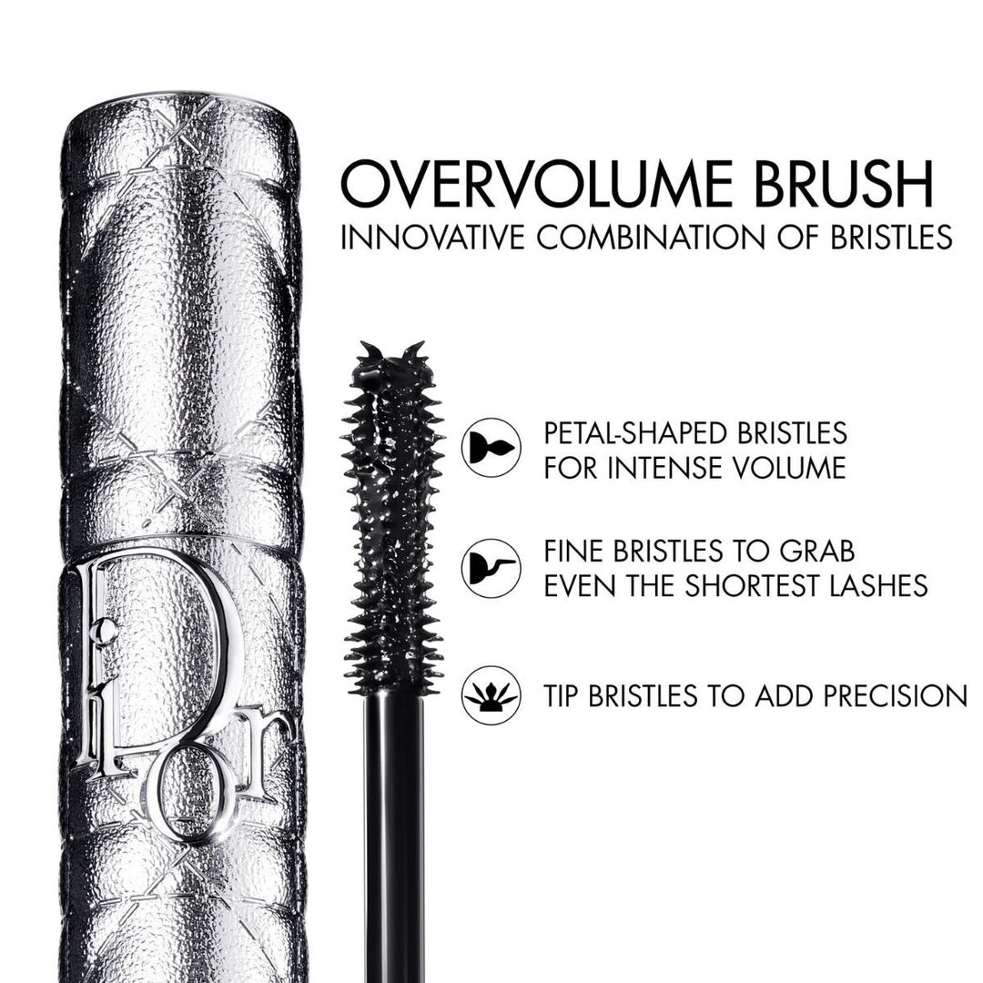 Diorshow Overvolume Extreme Volume Mascara – 24-Hour Wear – Lash-by-Lash Definition