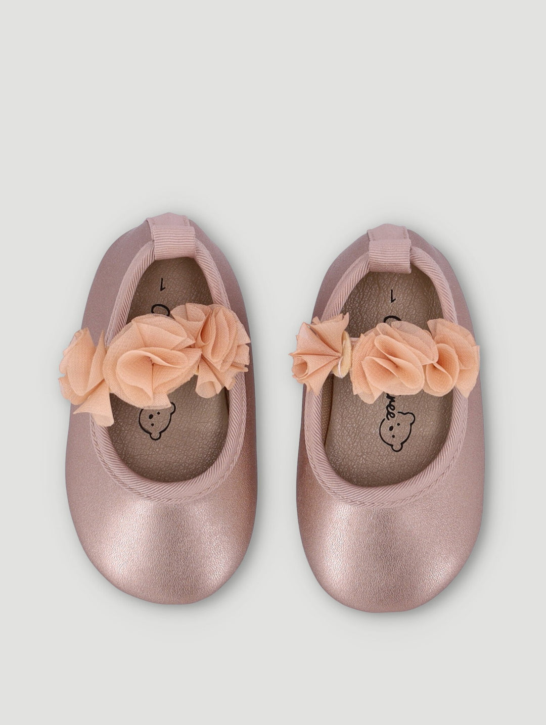 Baby Girls Pump - Rose Gold