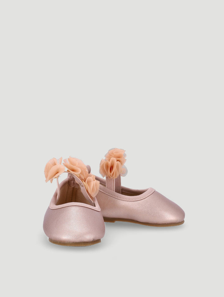 Baby Girls Pump - Rose Gold
