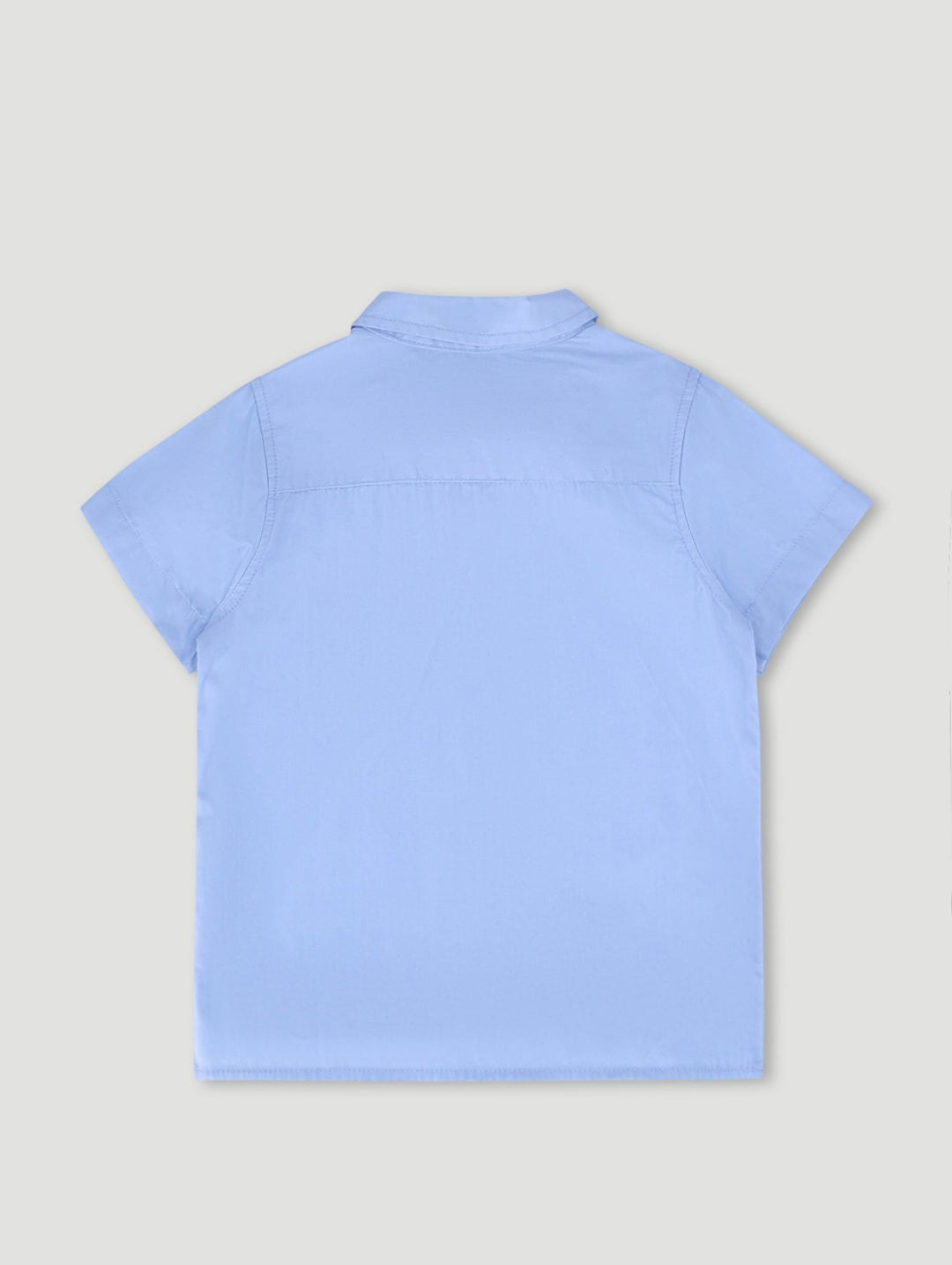 Pre-Boys Formal Shirt & Bow Tie - Sky Blue