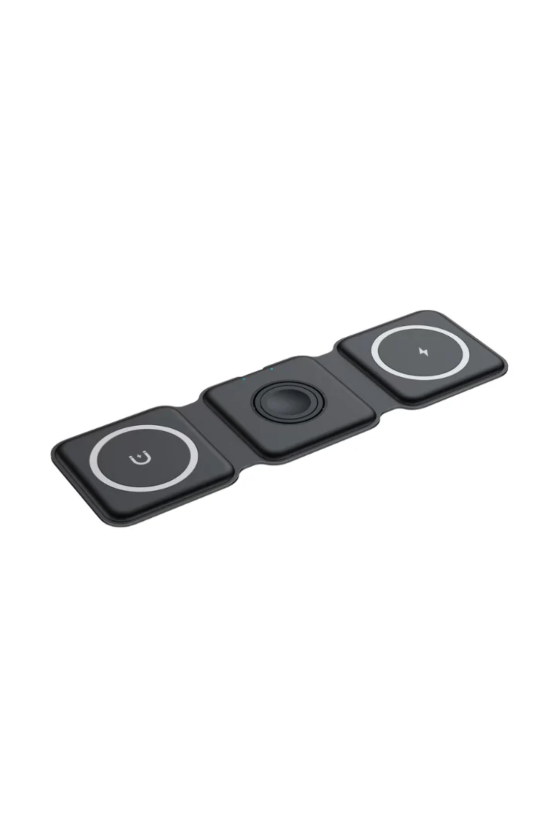 Moov 3 in 1 Foldable Wireless Charger - Black
