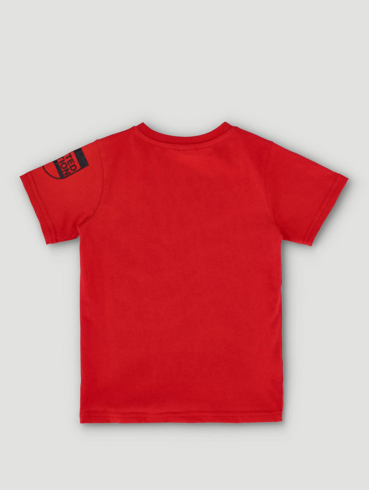 boys red edward long sleeve tee