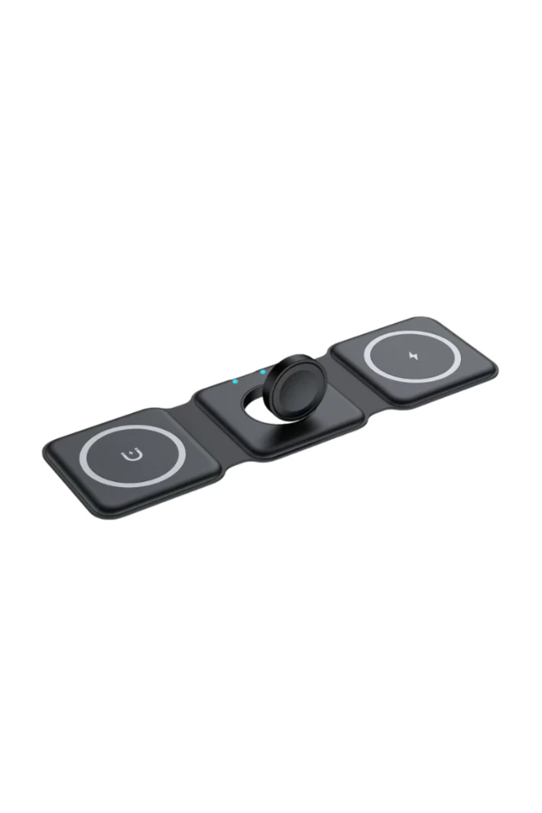Moov 3 in 1 Foldable Wireless Charger - Black