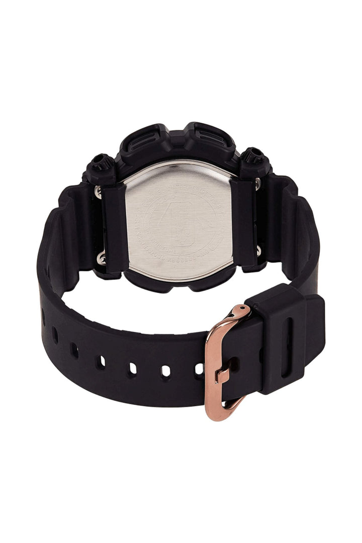 G-Shock Black Resin With Rose Gold Watch - Black
