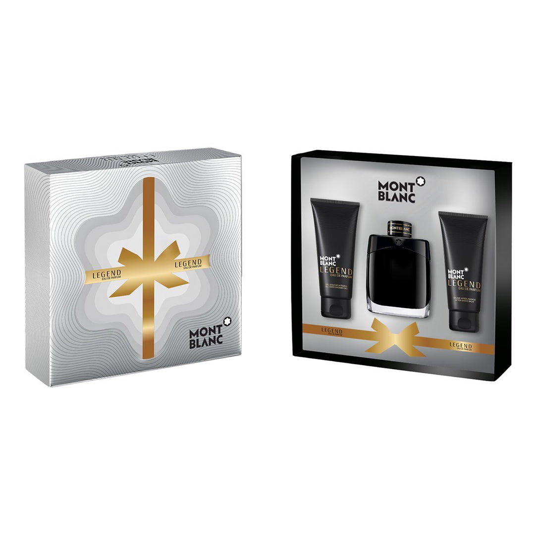 Legend Giftset-100ml Eau de Parfum + 100ml Shower Gel + 100ml Aftershave Balm