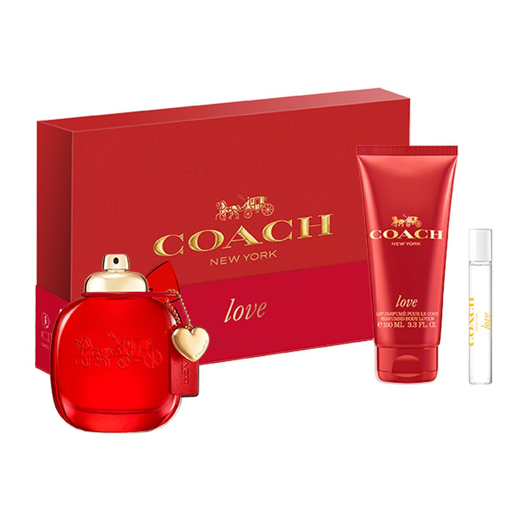 COACH Love 90ml Eau De Parfum gift set
