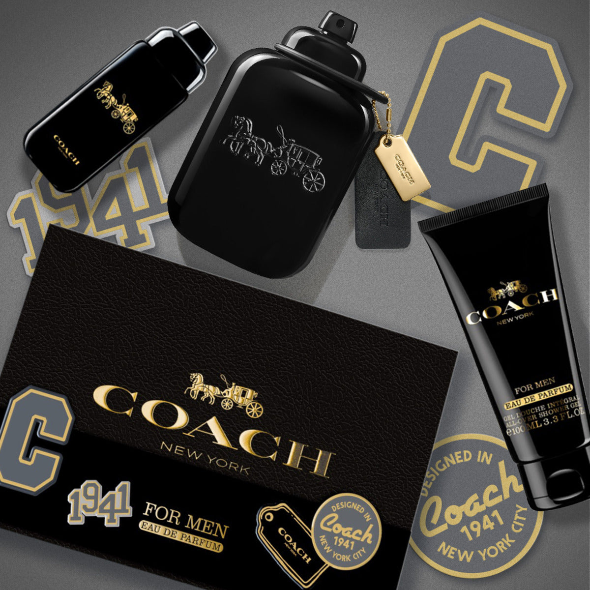 Mens Coach Man Eau de Parfum Gift Set – Edgars