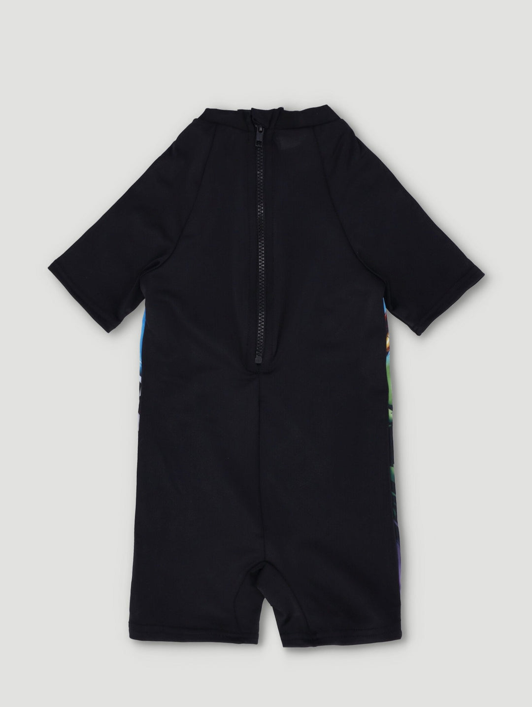 Pre-Boys 1 Piece Avengers Swimsuit - Black