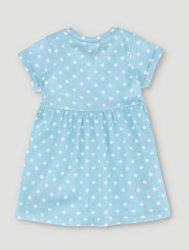 Baby Girls Knit Dress - Mint