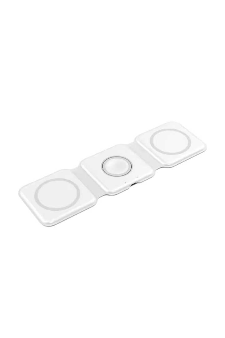 Moov 3 in 1 Foldable Wireless Charger - White