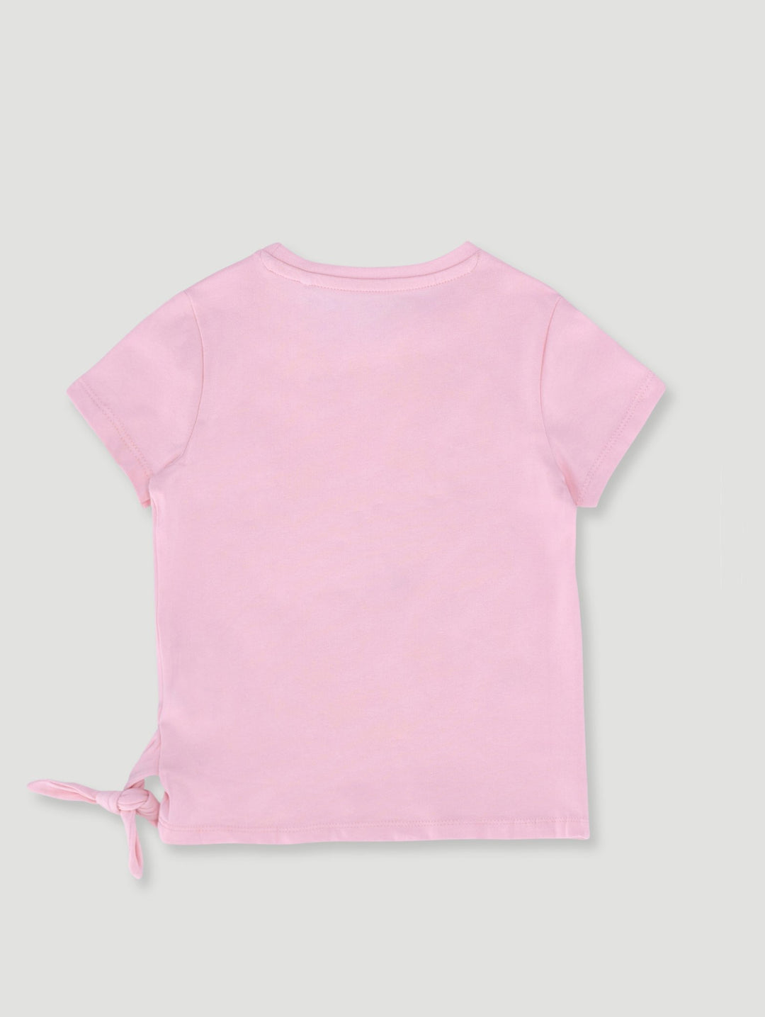 Pre-Girls Tie Tee - Pink
