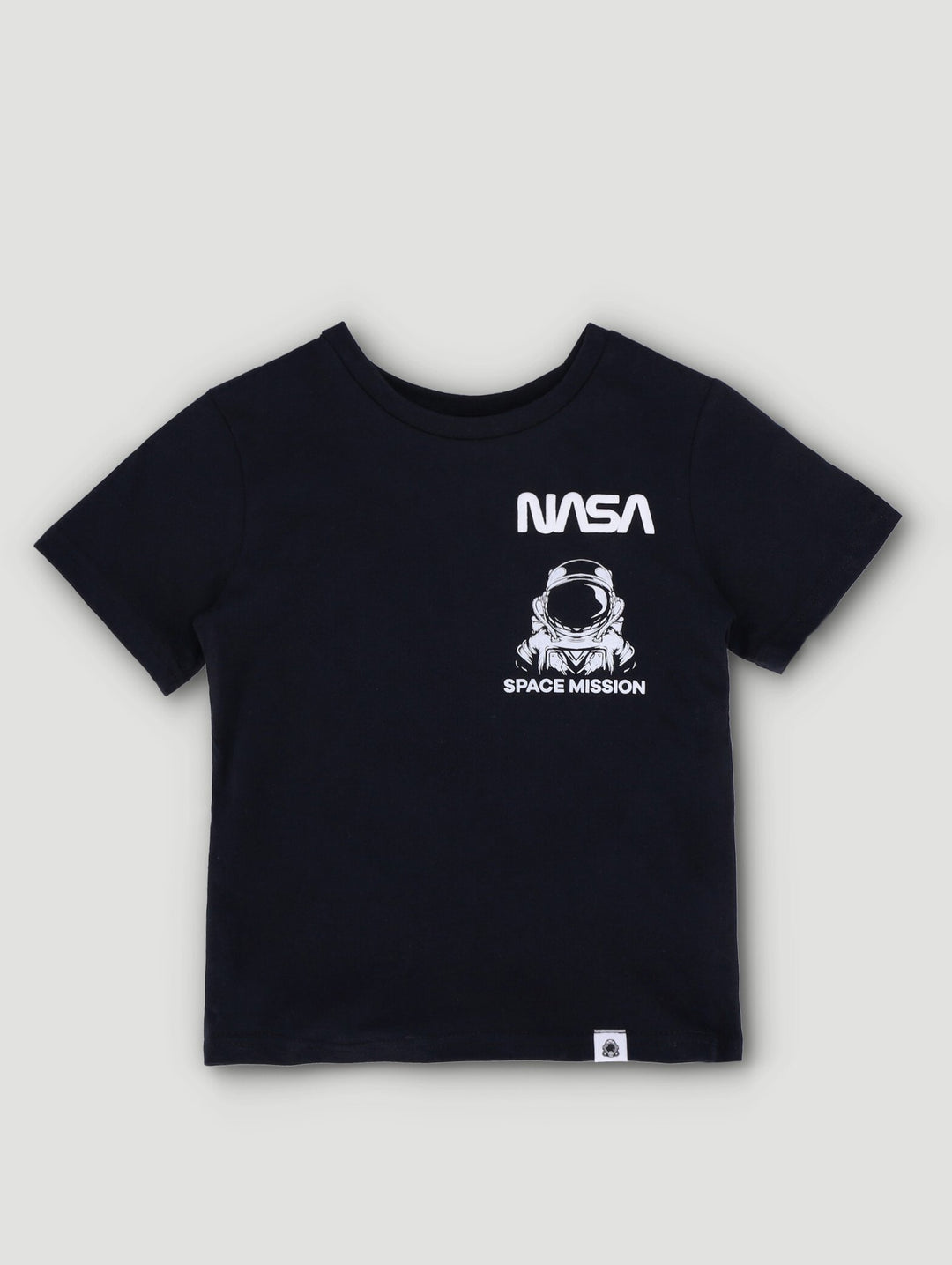 Pre-Boys Nasa Oversized Tee Black - Main Image