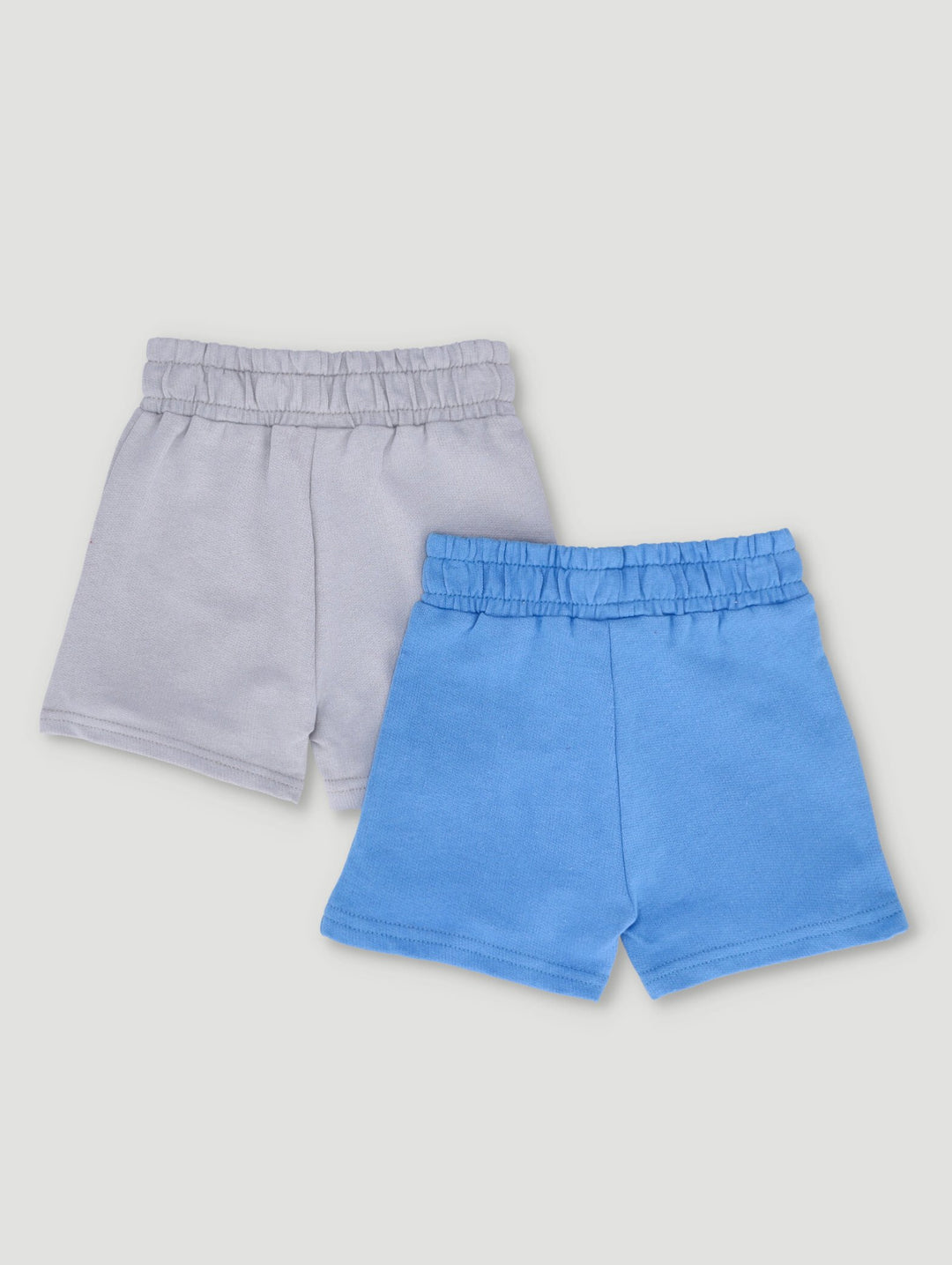 Baby Boys 2 Pack Everyday Palm Tree Print Shorts  - Blue