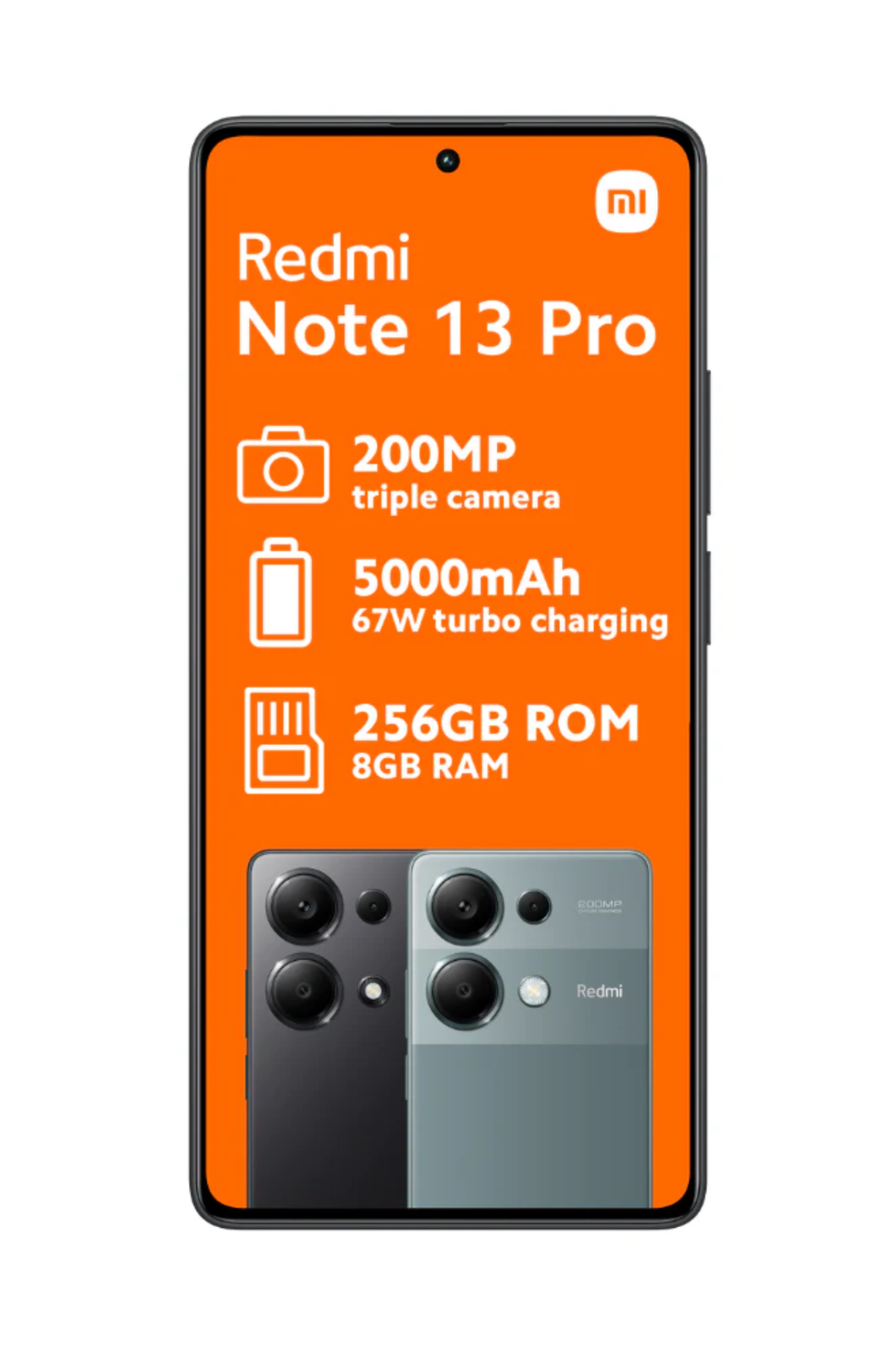 Redmi Note 13 Pro 256GB Dual Sim Black Cellphone – Edgars