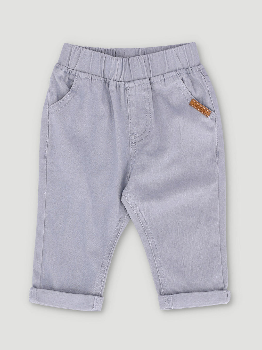 Baby Boys Occasion Twill Pants Grey – Edgars