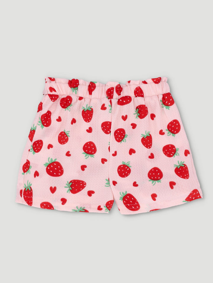 Pre-Girls Crinkle Knit Shorts