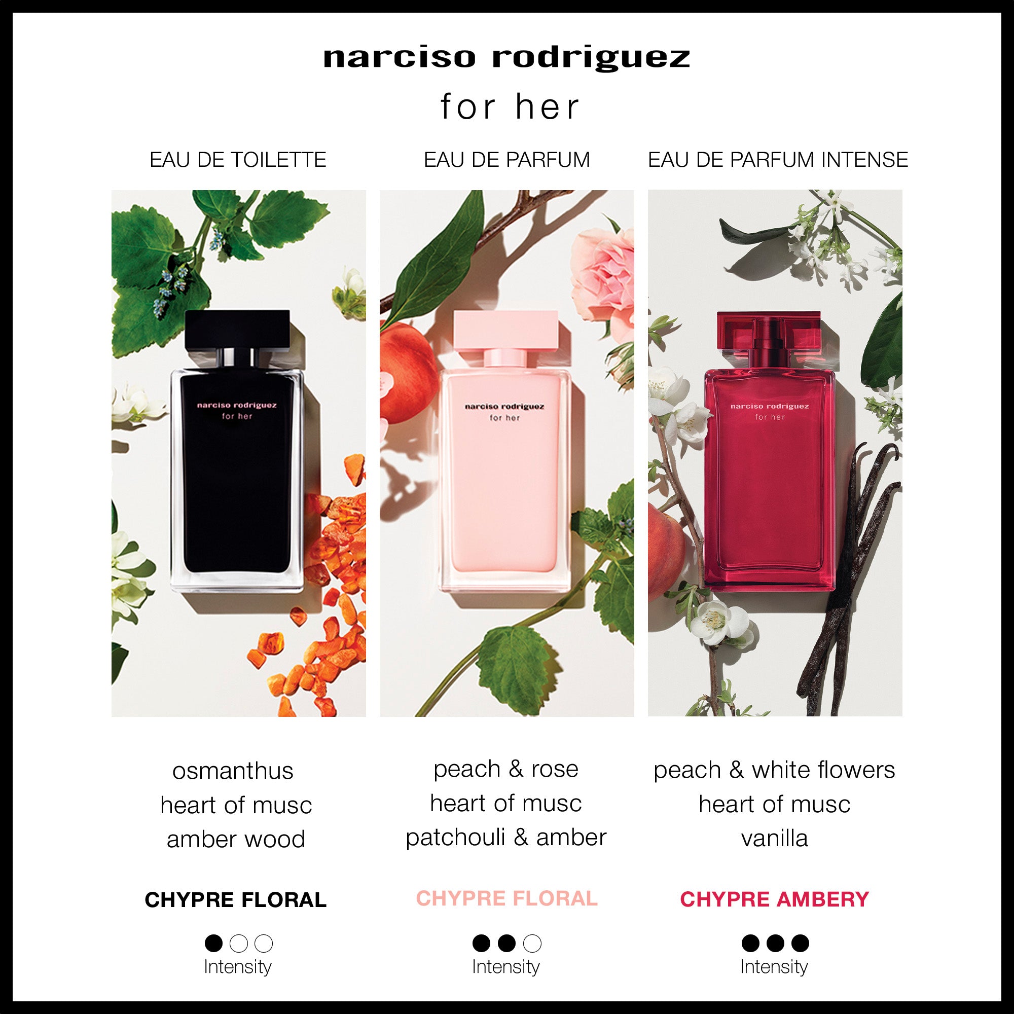 【新品】narcisorodriguez forher インテンス Ladies Narciso Rodriguez For Her Eau de Parfum Intense – Edgars
