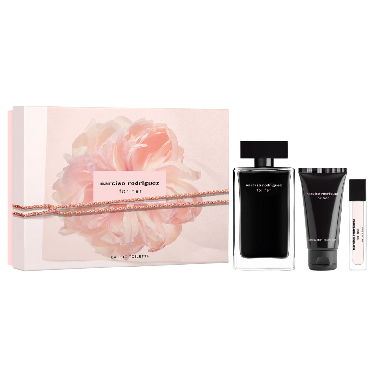 Ladies Narciso Rodriguez For Her EDT 100ml Giftset – Edgars