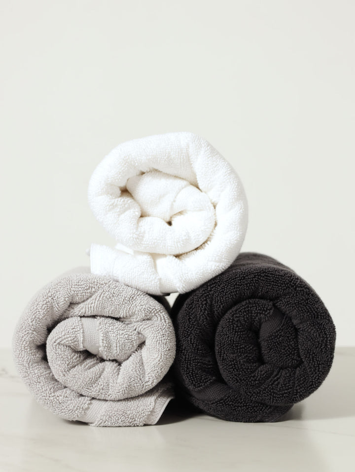 Luxury Cotton Bath Mat - Charcoal