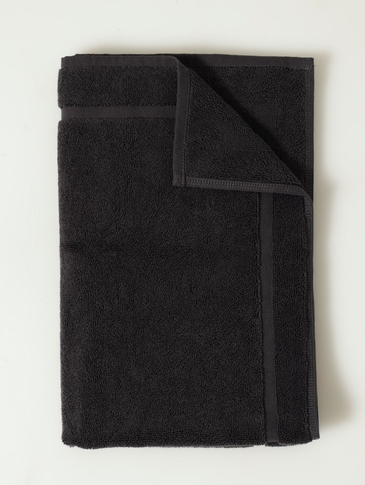 Luxury Cotton Bath Mat - Charcoal