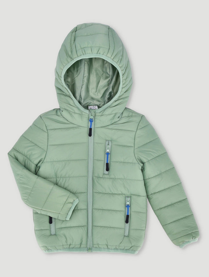 Pre-Boys Puffer Jacket - Green