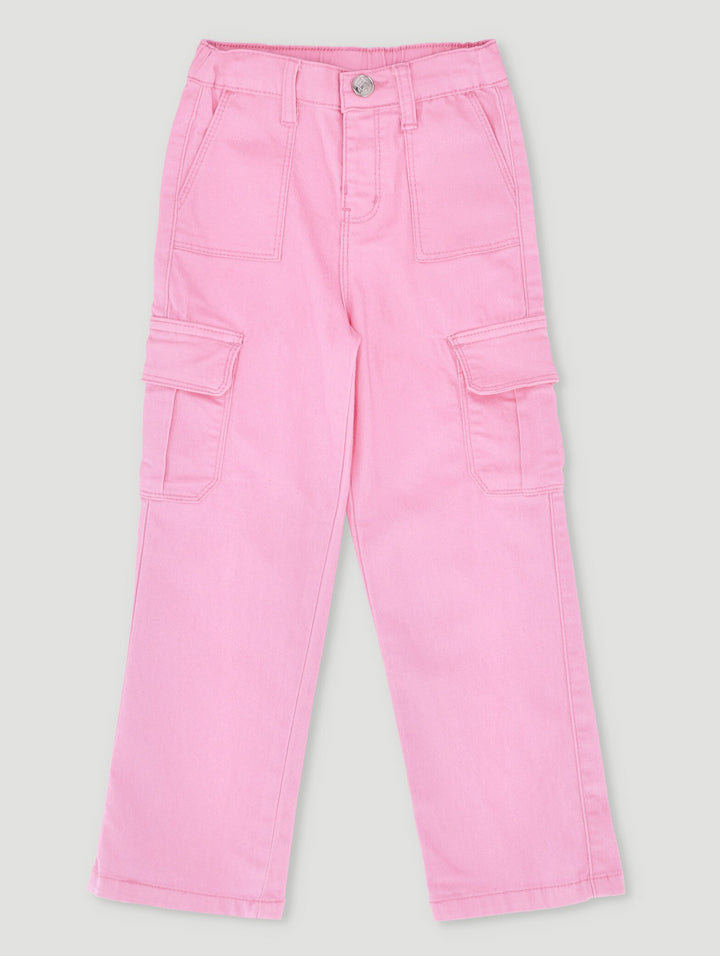 PreGirls Fashion Cargo Pants Pink Edgars