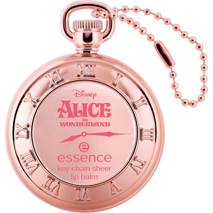 Alice In Wonderland Key Chain Sheer Lip Balm