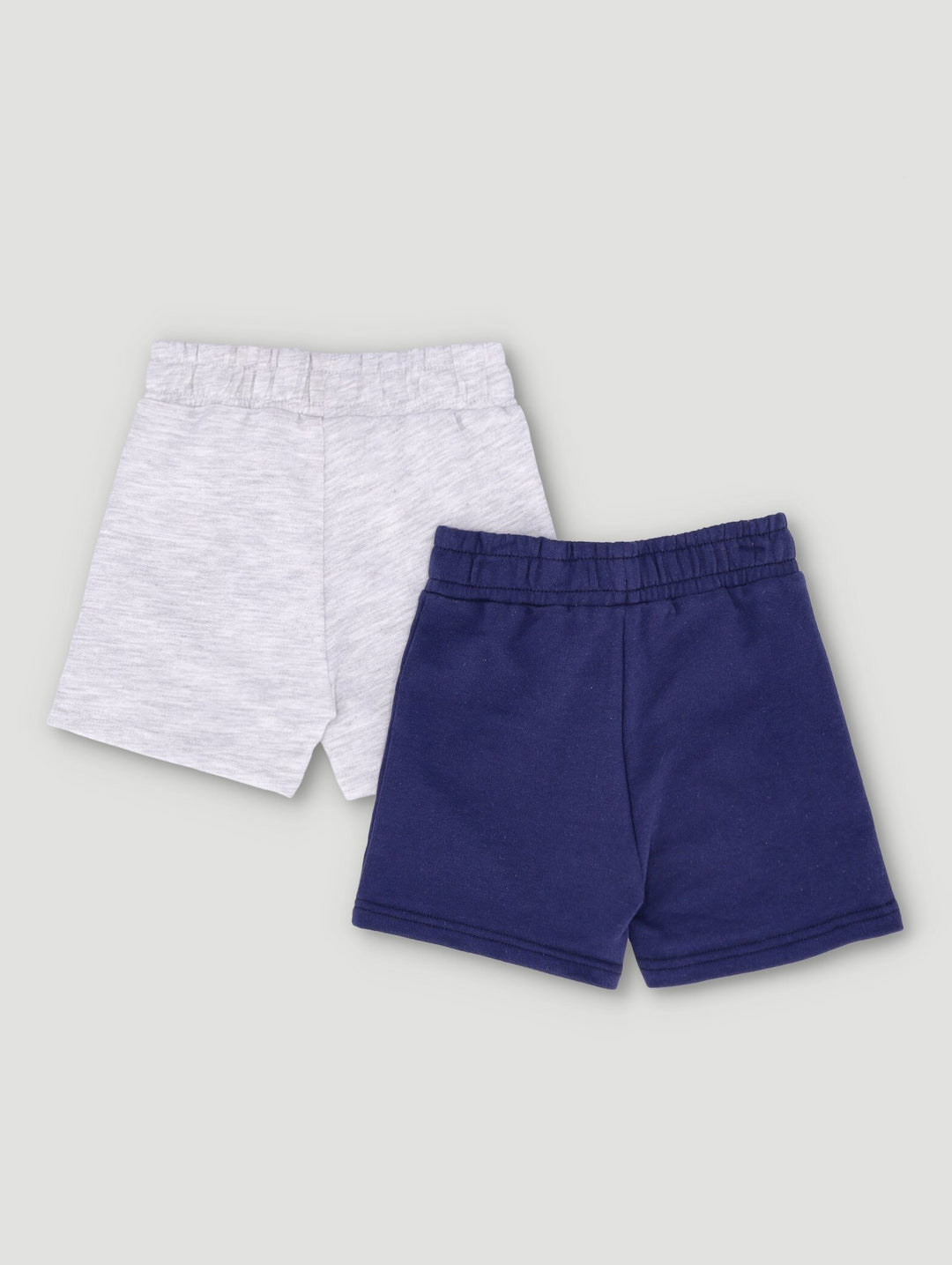 Baby Boys 2 Pack Everyday Monster Shorts - Navy